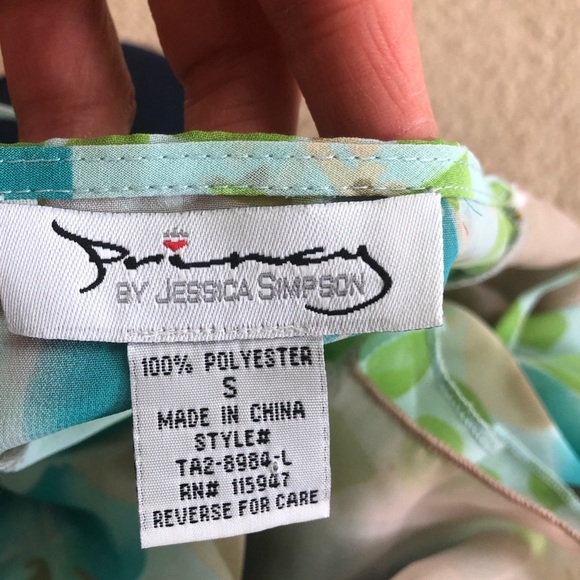 Princy by Jessica Simpson Fairy Halter Top- S - Picture 8 of 8